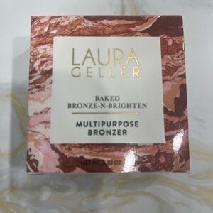 NEW Laura Geller Baked Bronze N Brighten Medium Multipurpose Bronzer